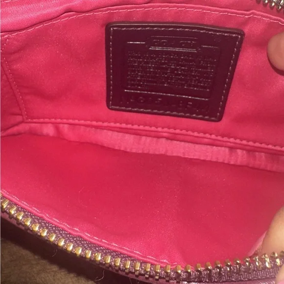 Coach Vintage Hamptons Tweed Demi Baguette - Picture 4 of 5